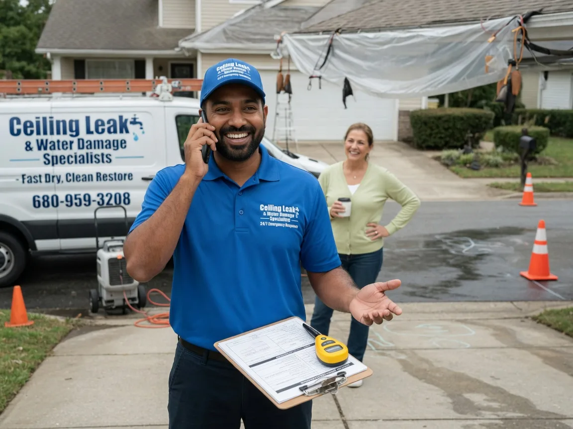 Ceiling Leak Cleanup Glendale, UT FAQs